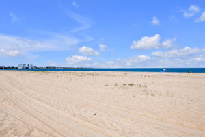Bay view from private access