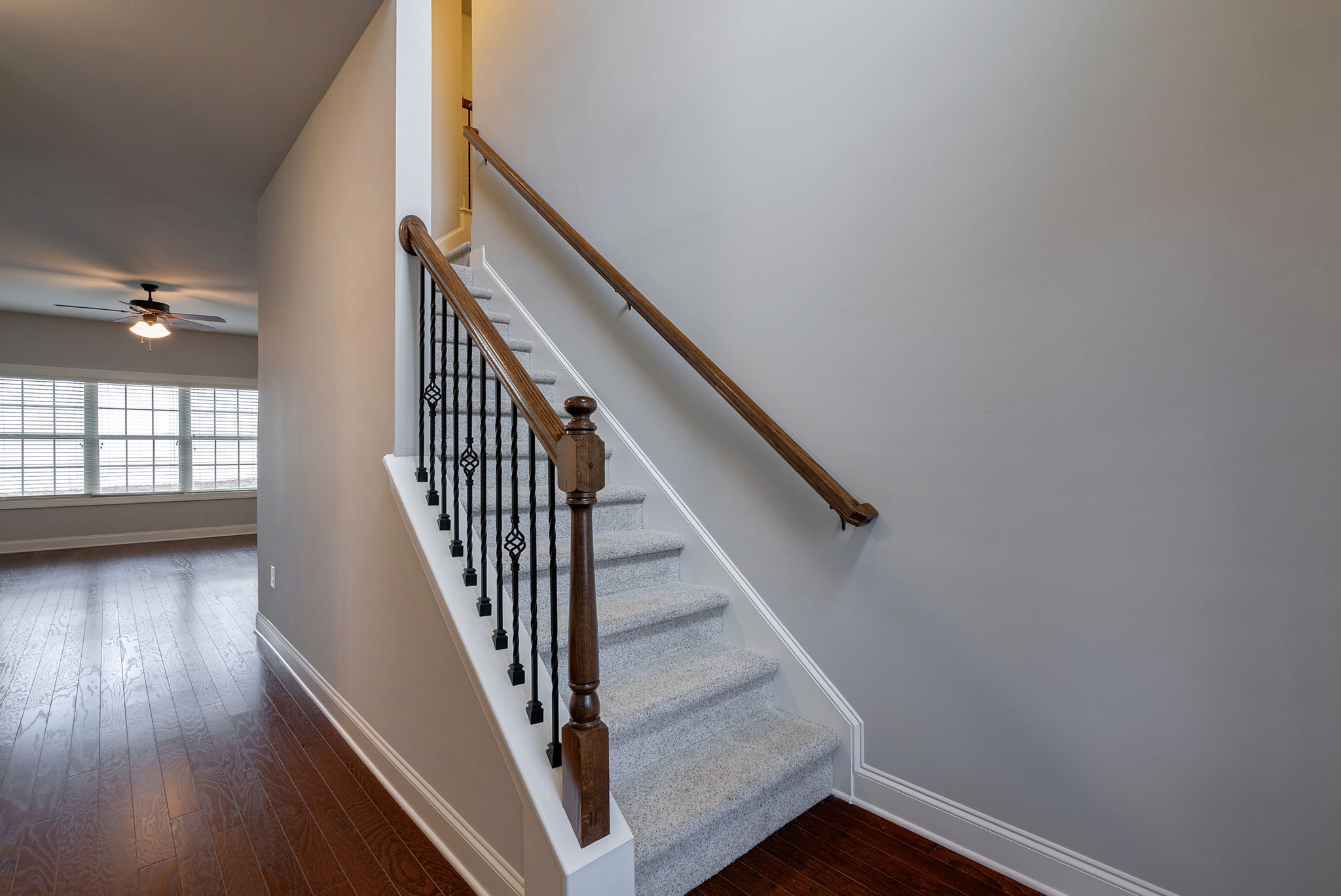 Stairs to bedroom level