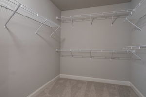 Primary walk-in closet