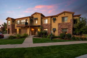 Tuscany style exterior with stone and stucco accents