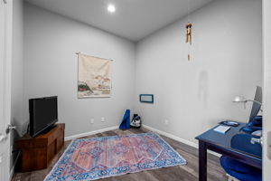 Office/flex room; add a murphy bed to create guest bedroom