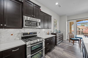 Stainless Steel Appliances, gas stove, double ovens