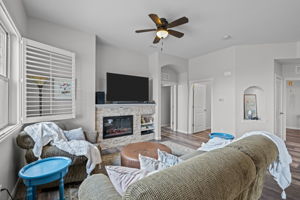 Note luxury vinyl flooring throughout