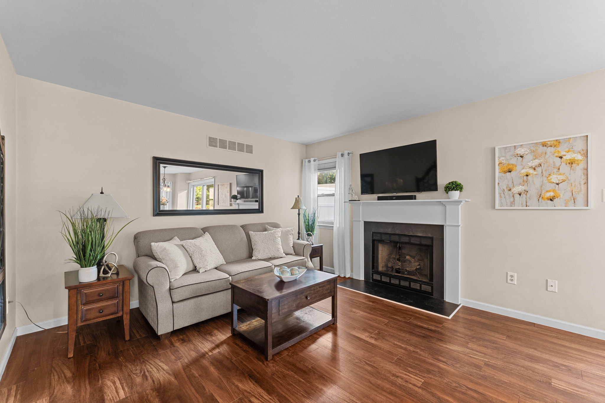 Family Room with Gas Fireplace