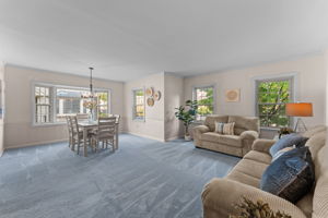Living Room and Dining Room Combination
