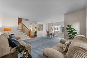 Living Room and Dining Room Combination