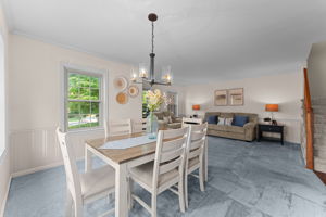 Living Room and Dining Room Combination
