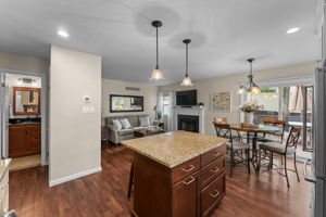 Kitchen, Family Room, and Breakfast Area