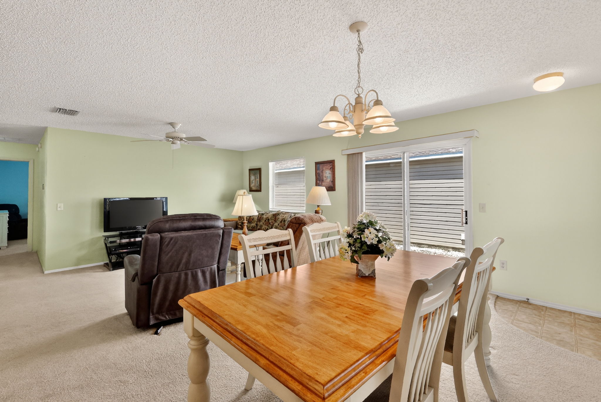 Dining and Living Rooms