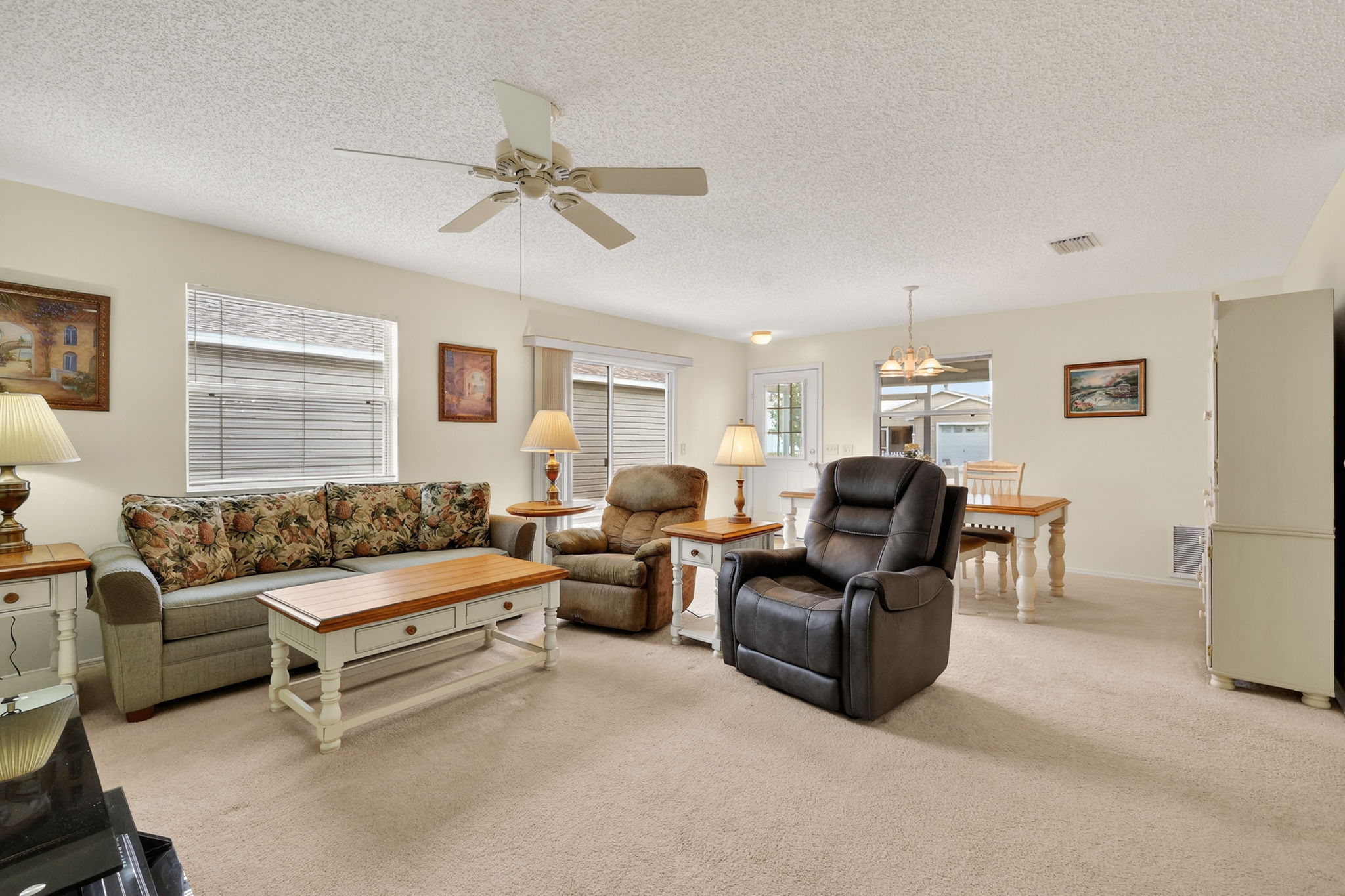 Living and Dining Rooms