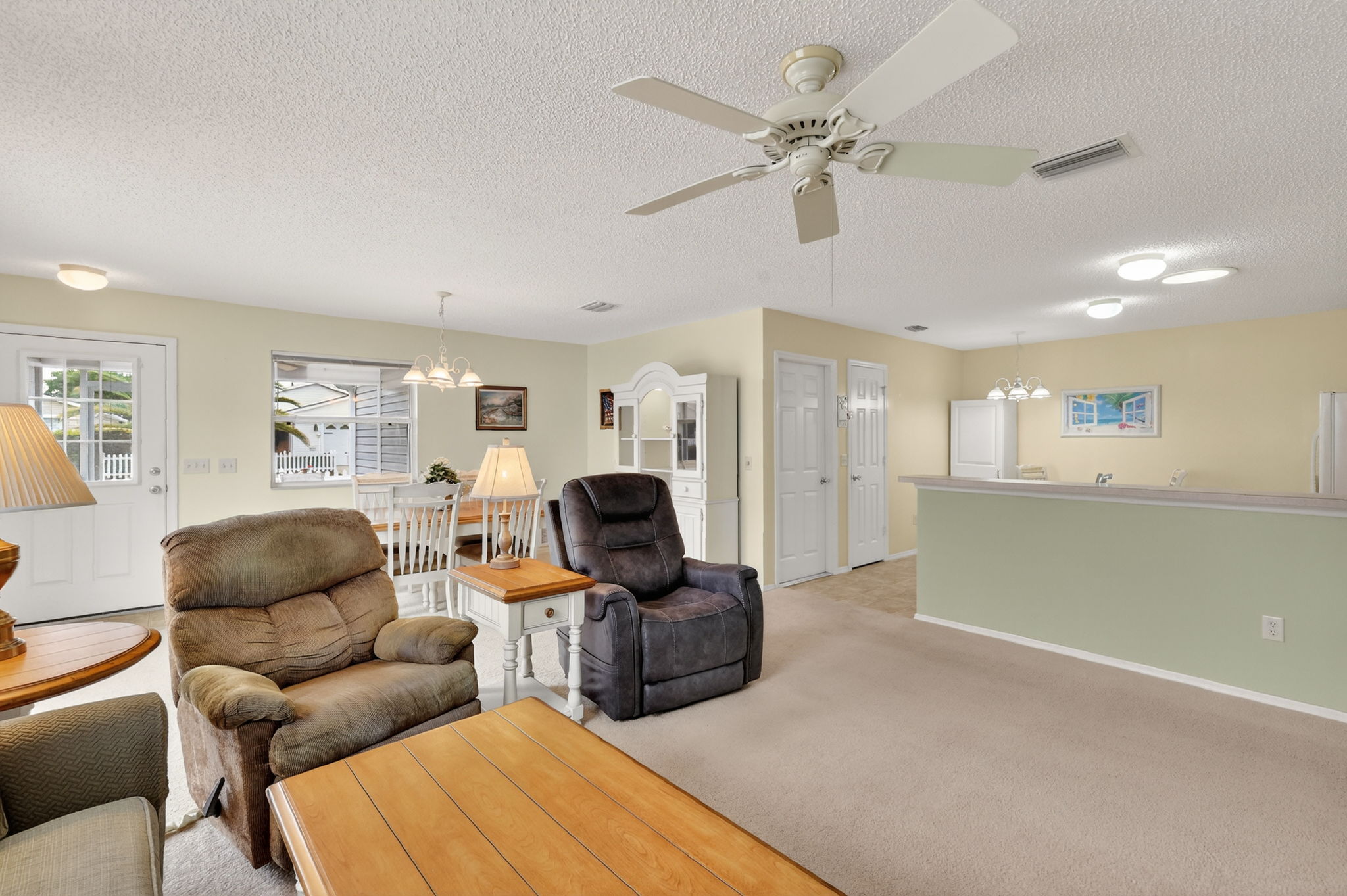 Living and Dining Rooms