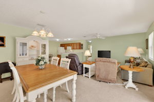 Dining and Living Rooms