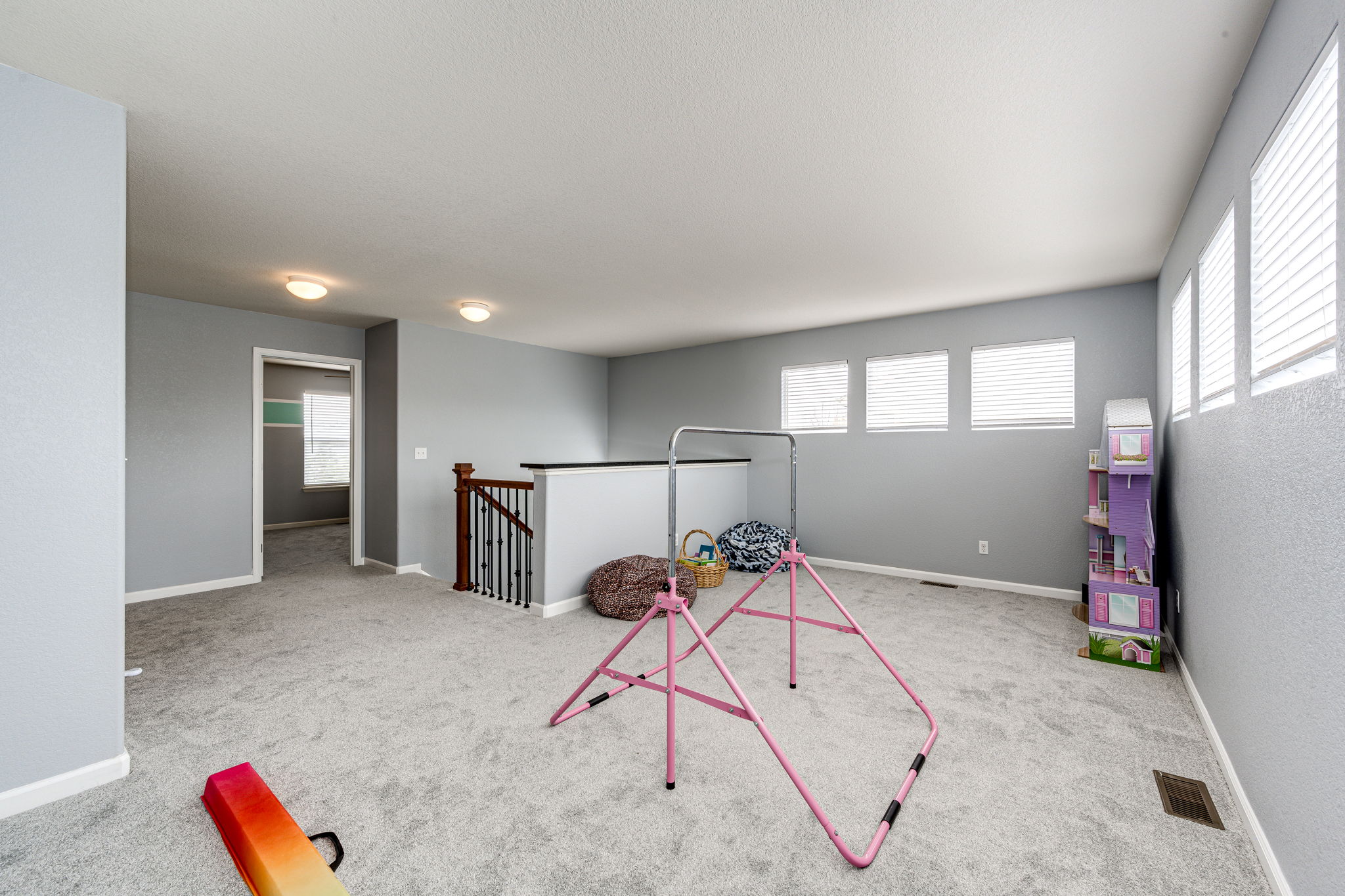 Brand new carpet throughout the home!