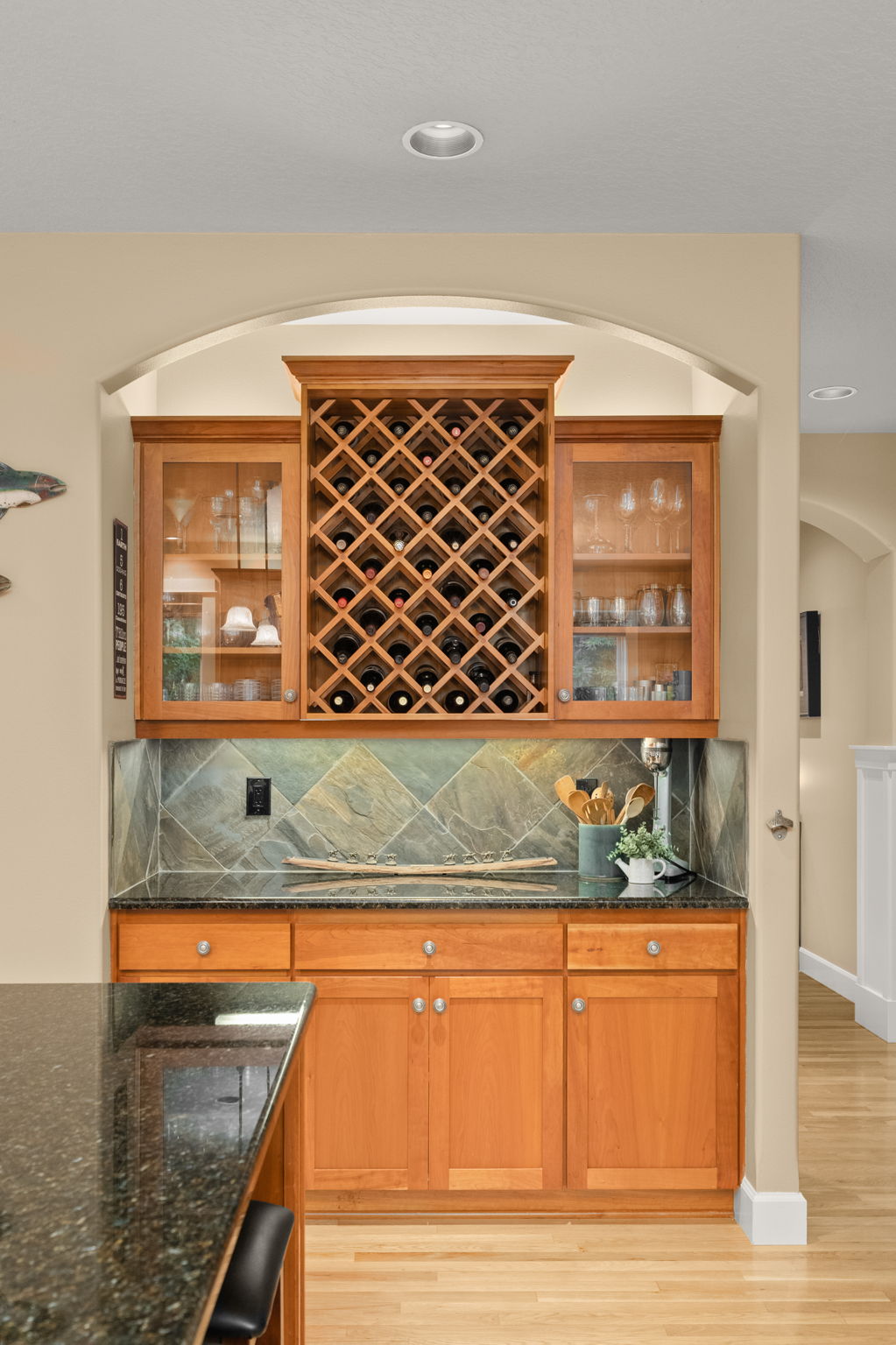 Kitchen - Wine storage