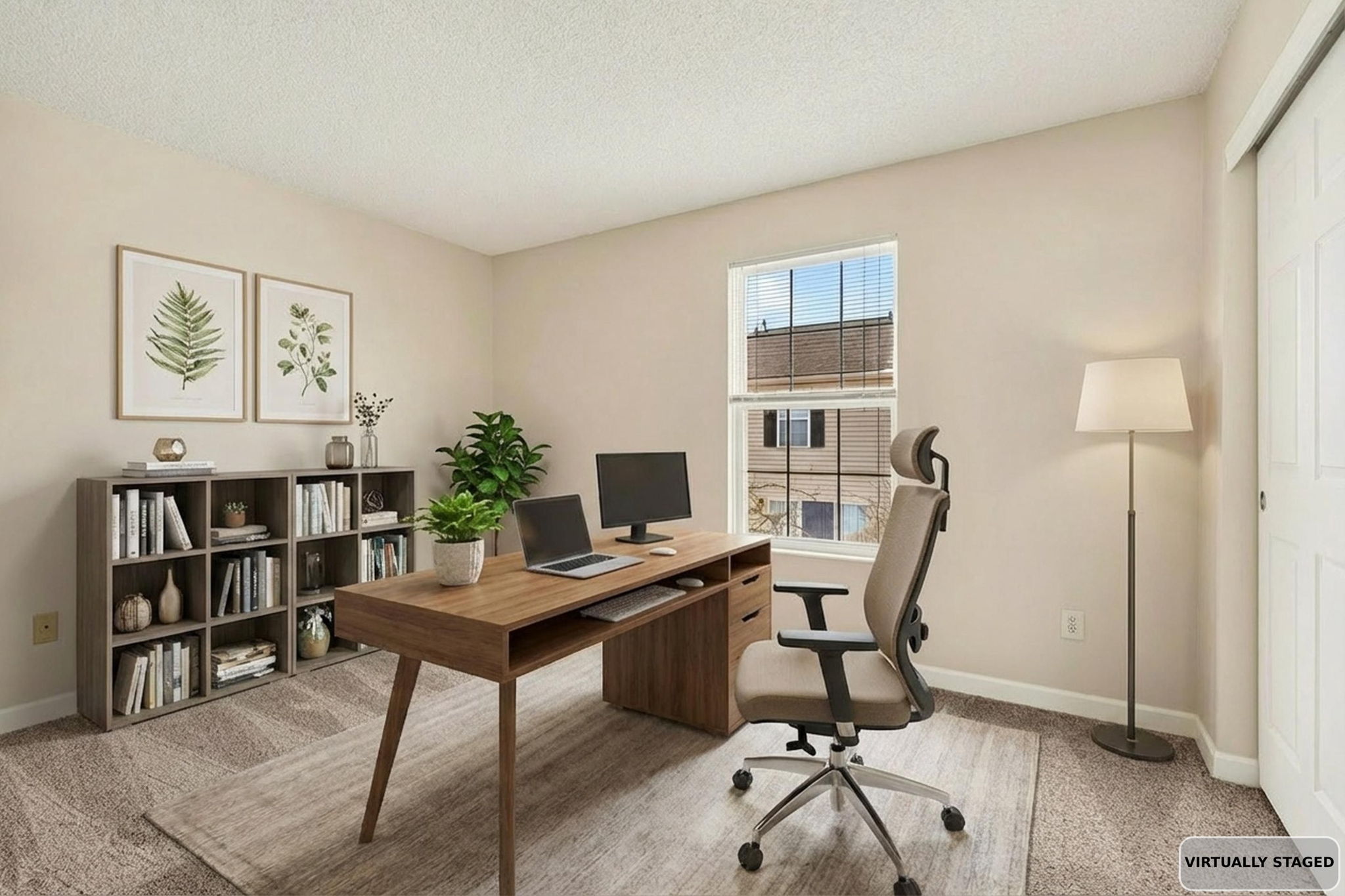 Second Bedroom Virtually Staged