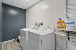 Secondary Laundry in Basement