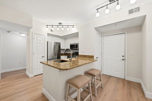 Fully Equipped Kitchen with Stainless Steel Appliances