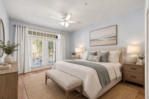 Primary-Bedroom Virtually Staged