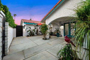 8 Courtyard Twilight South View