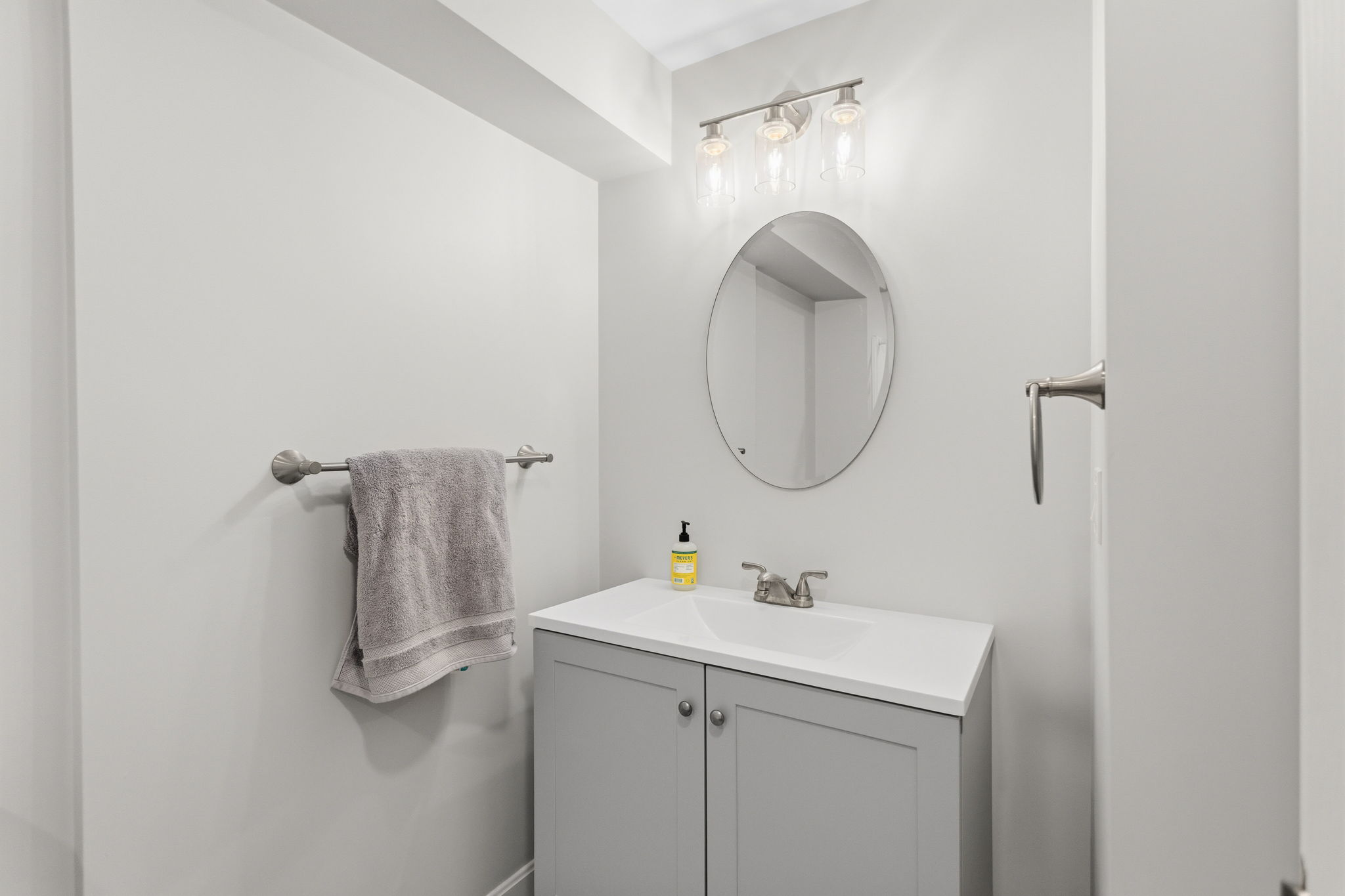 full bath in finished basement