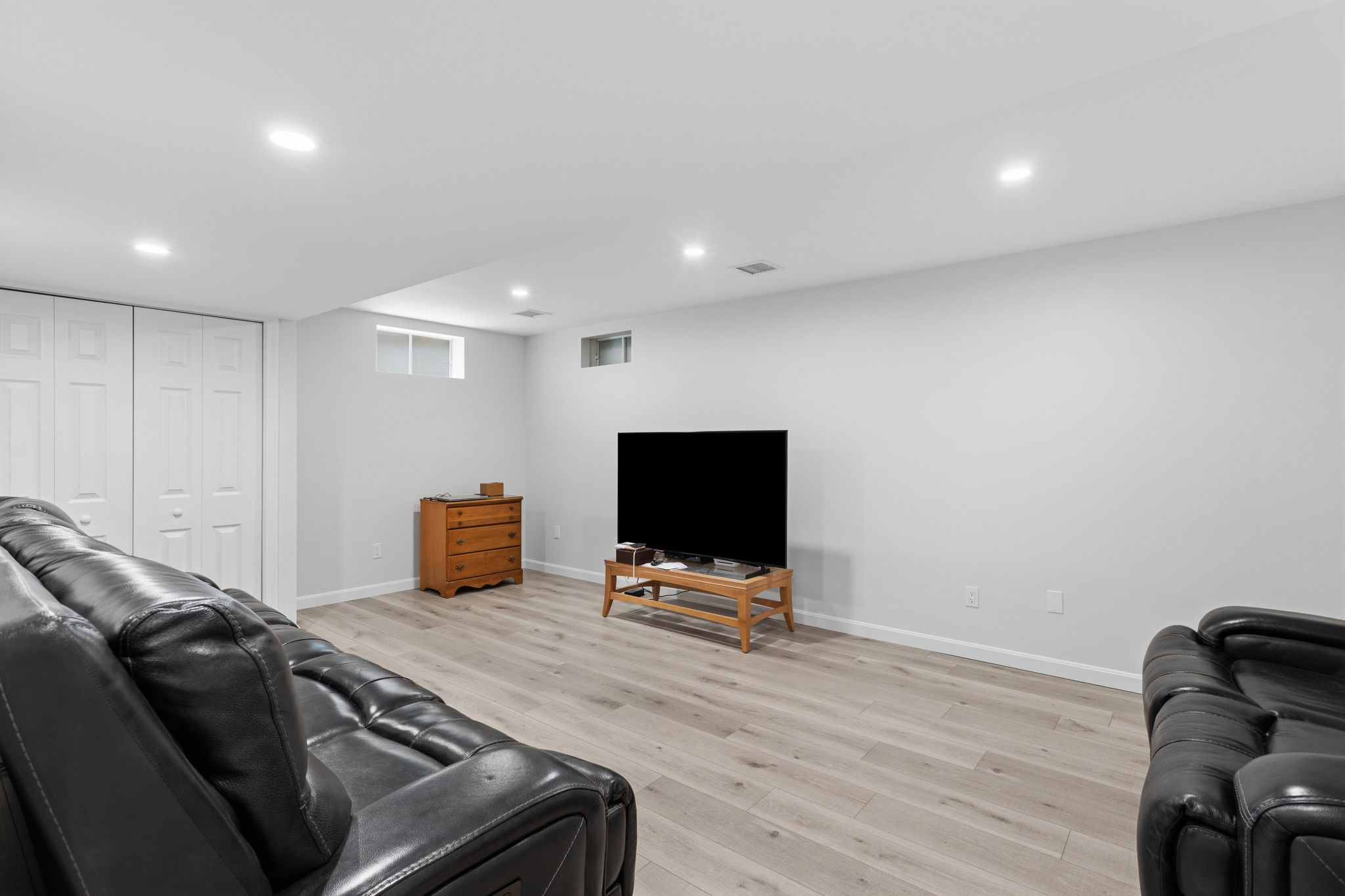 basement living room