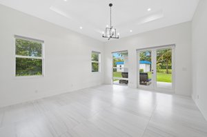 Primary Bedroom opens to the outdoor living area