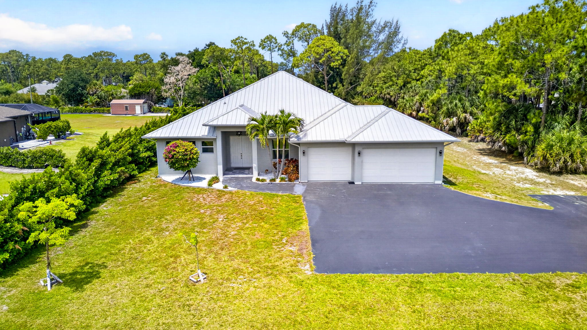 Aerial Front Exterior 1