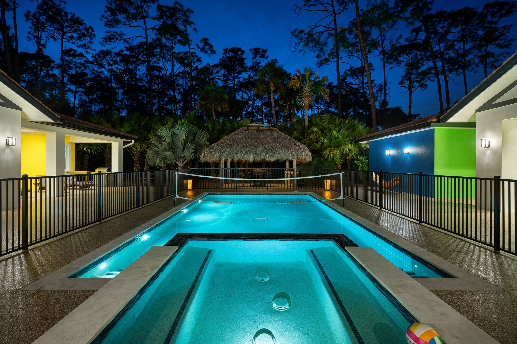 Courtyard Pool View 2 - NIGHT