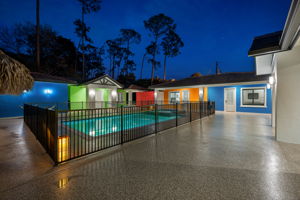 Courtyard Pool View 1 - NIGHT