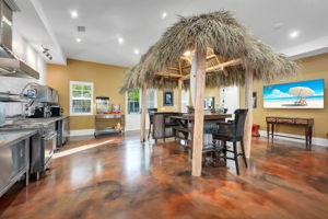 Main House - Indoor Tiki Hut Bar