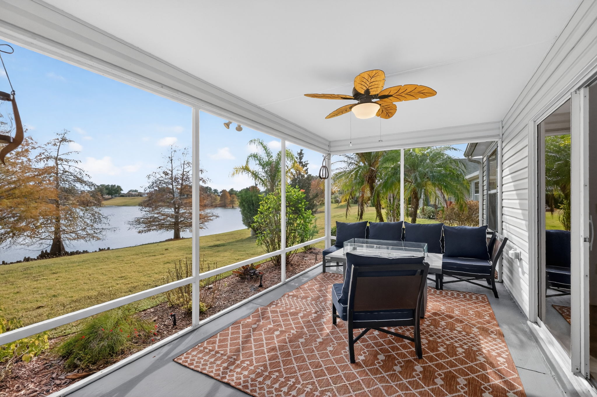 Lanai with Water Views