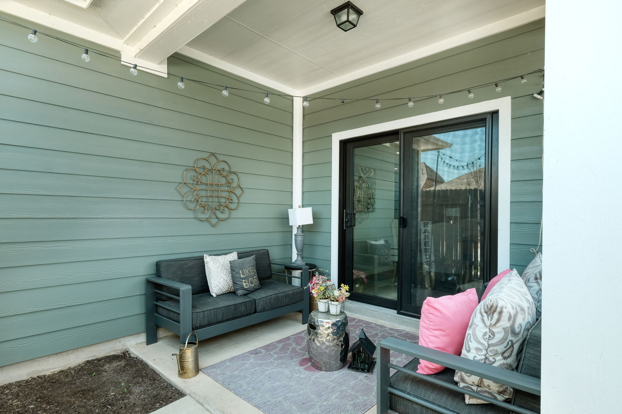 Covered Back Patio