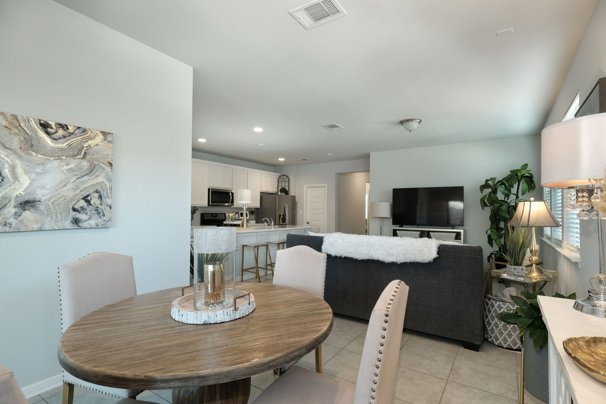 Foyer/Dining/Living Room