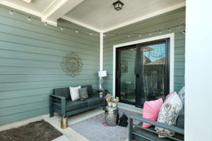 Covered Back Patio
