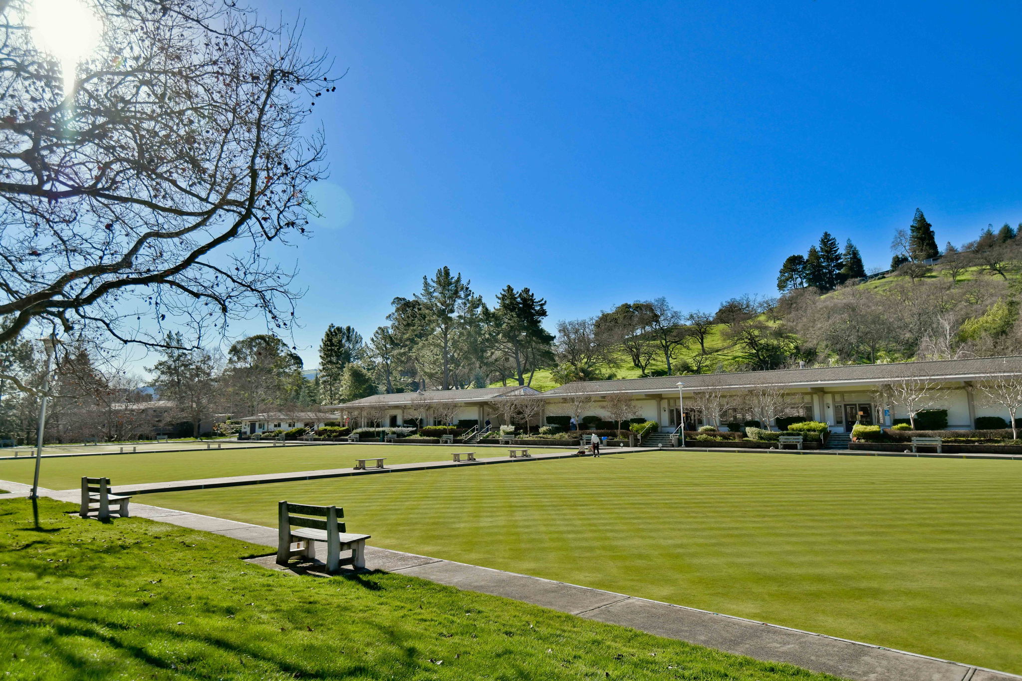 Lawn Bowling at Hillside Clubhouse