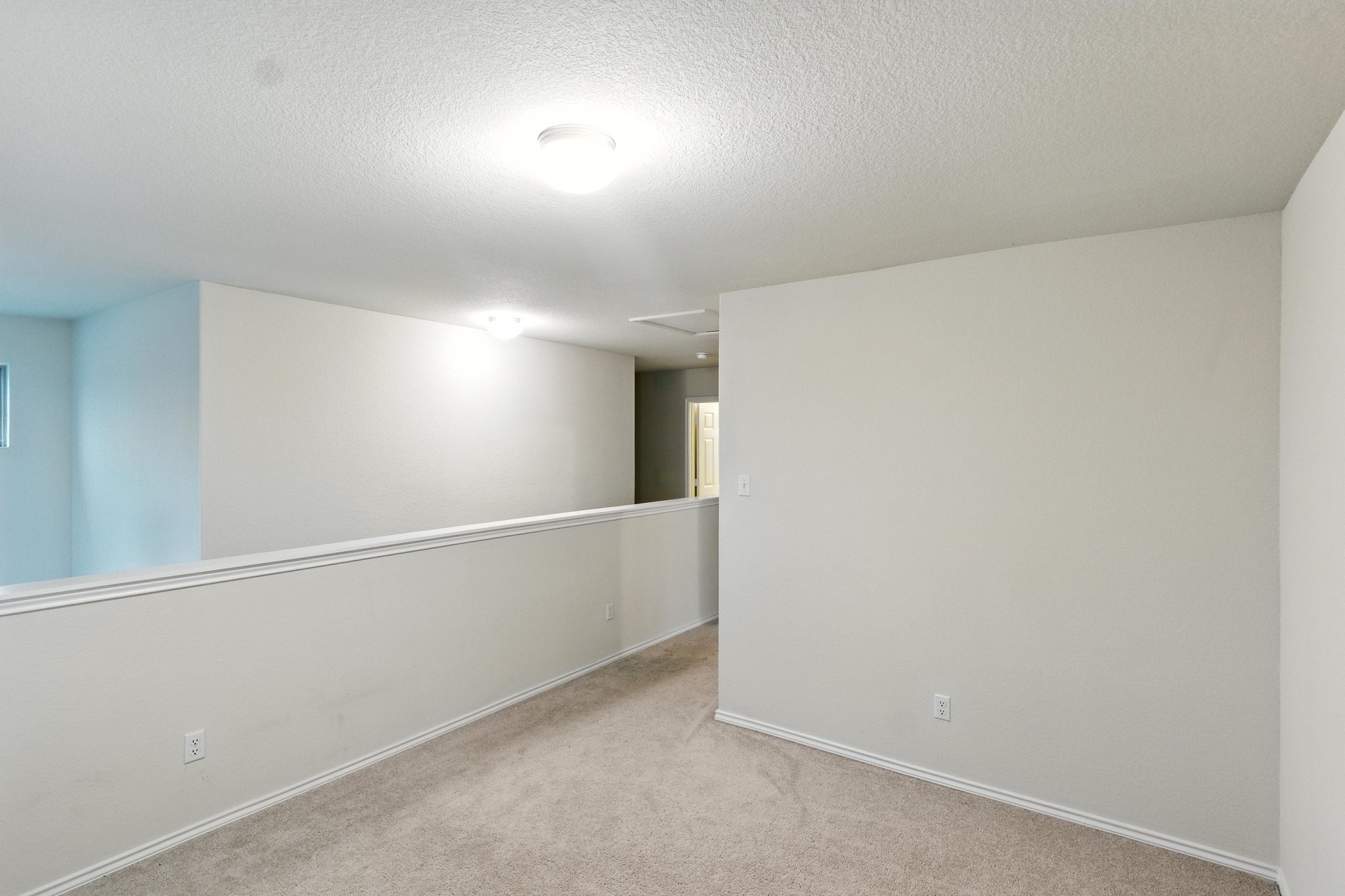 Another view of the upstairs gameroom.