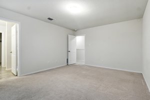 The lavish owner's suite