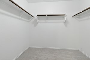 A large walk-in closet further compliments the owner's suite.