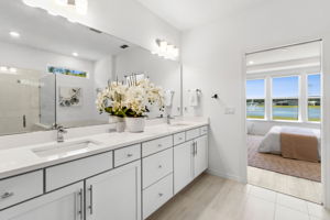 ... with dual sinks ...