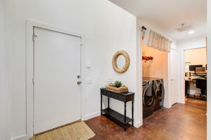 3 Foyer w Laundry + BR2 Work Nook Views