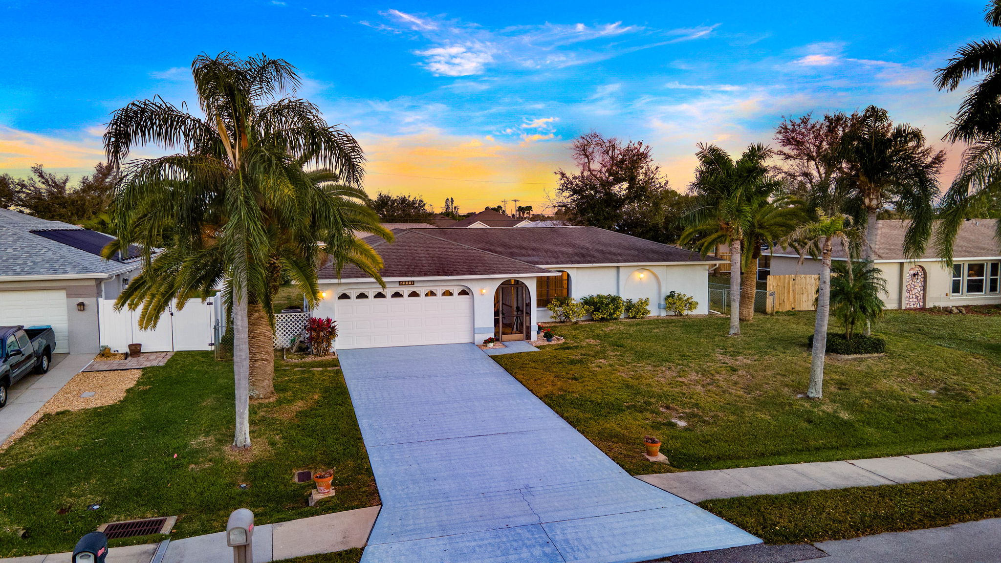 Aerial Front - Twilight