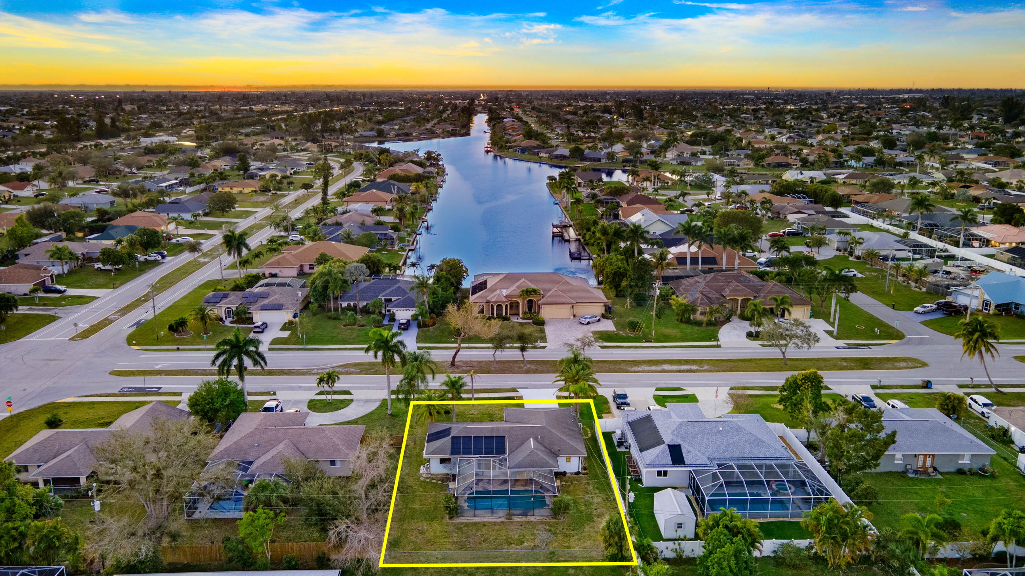 Twilight Aerial - Marker