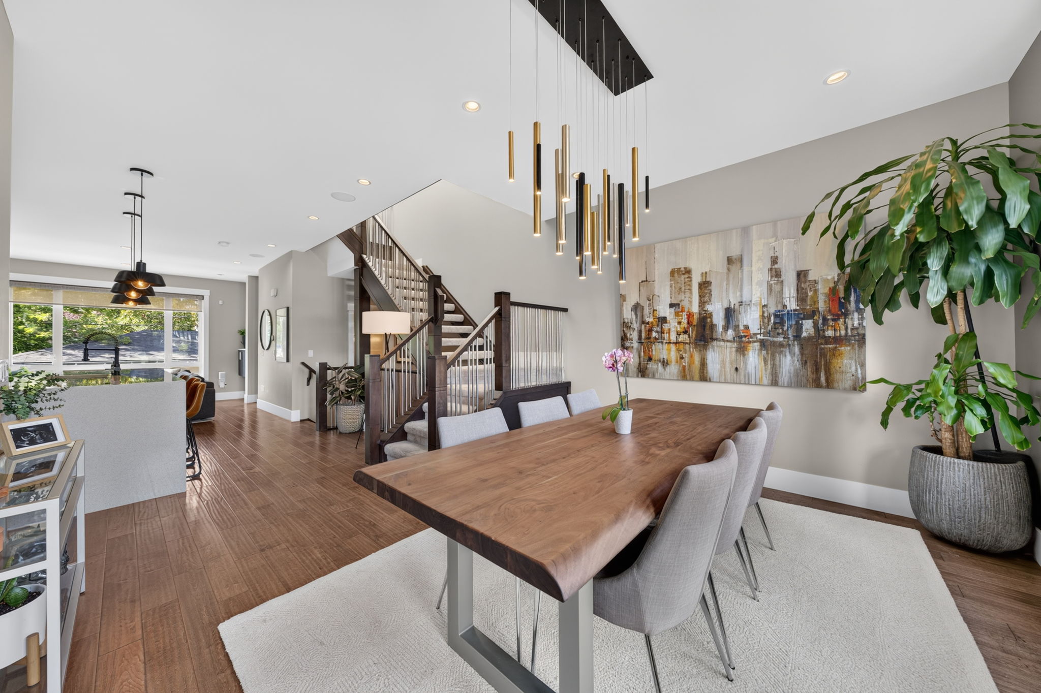 Vaulted dining room at 2413B Richmond Road SW