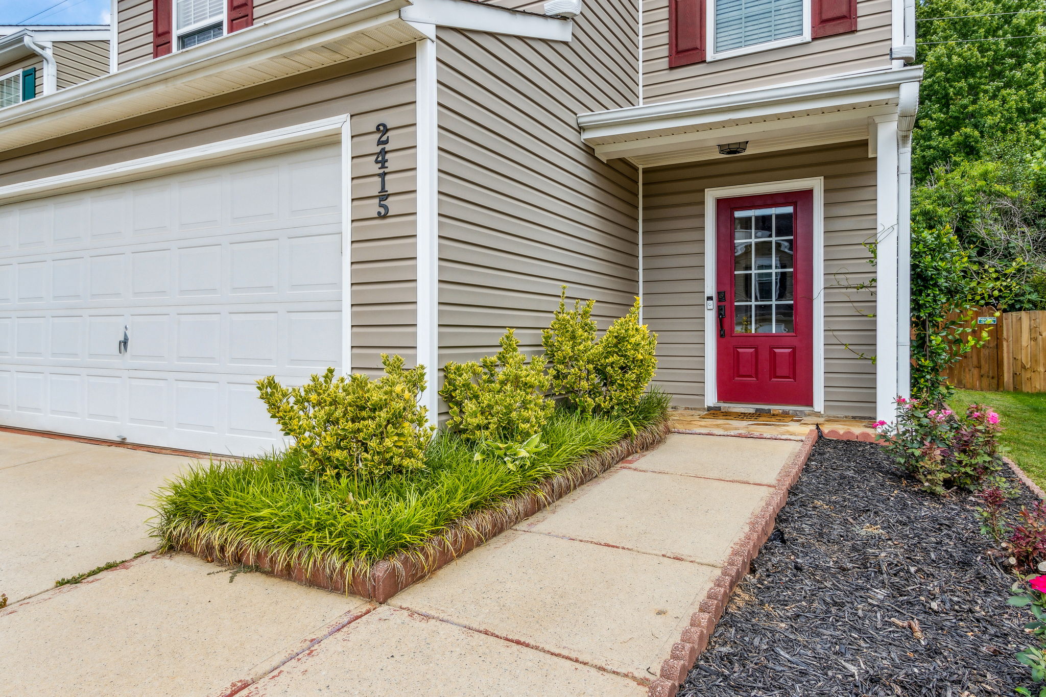 Front Entry Detail