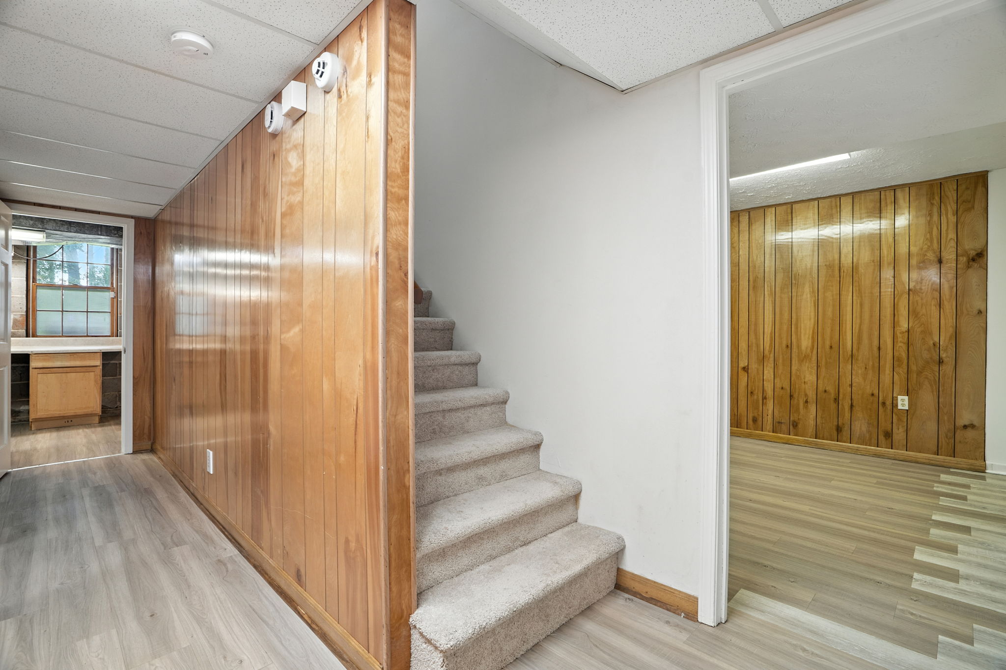 Staircase to Finished Basement