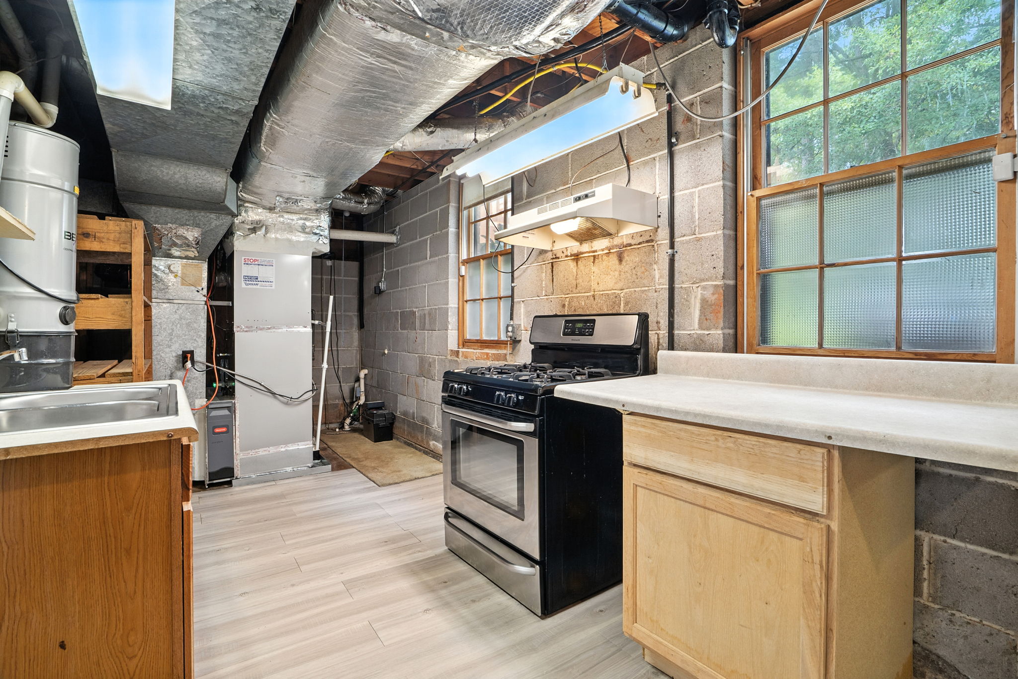 Finished Basement Kitchen
