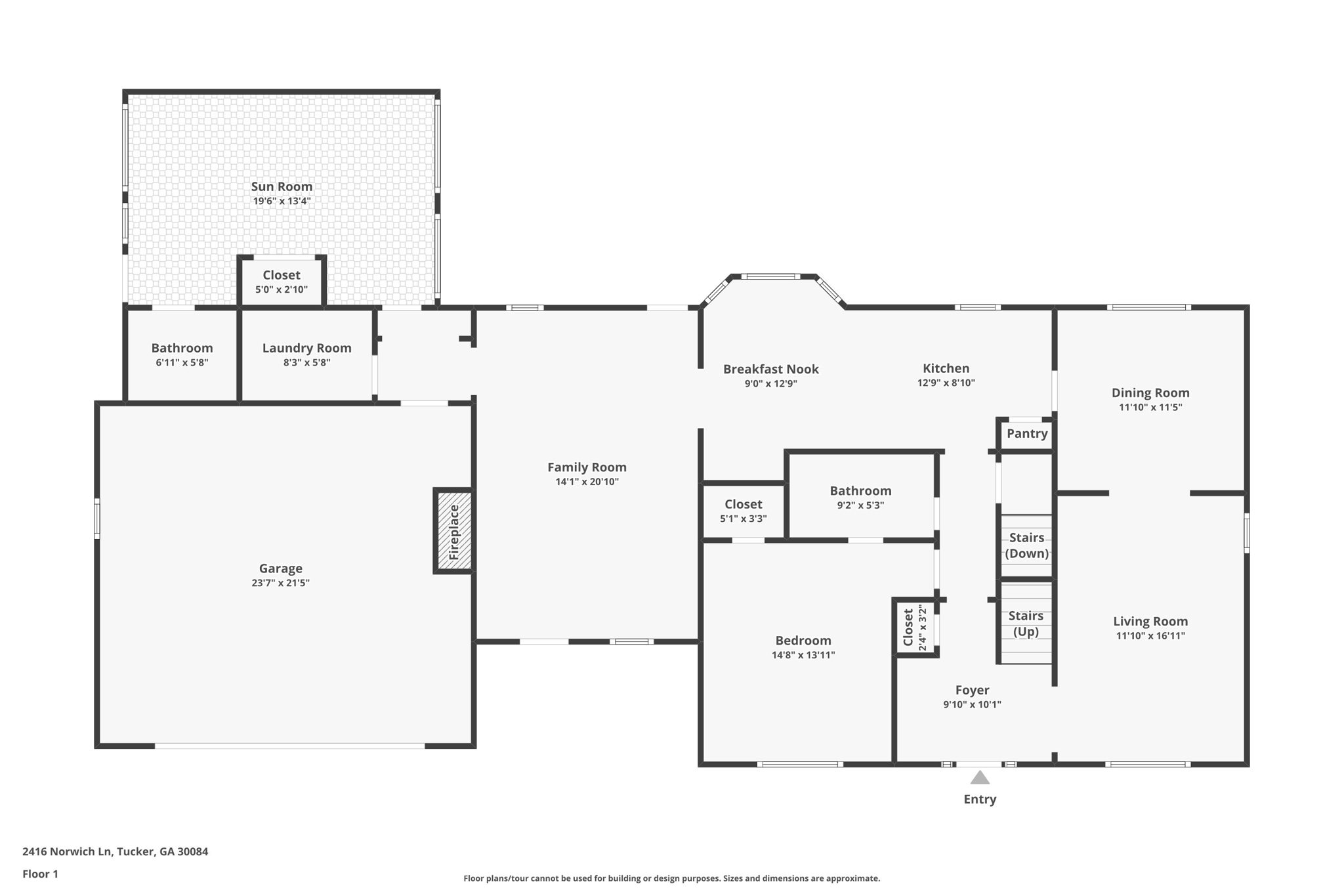 Main Floor Floorplan