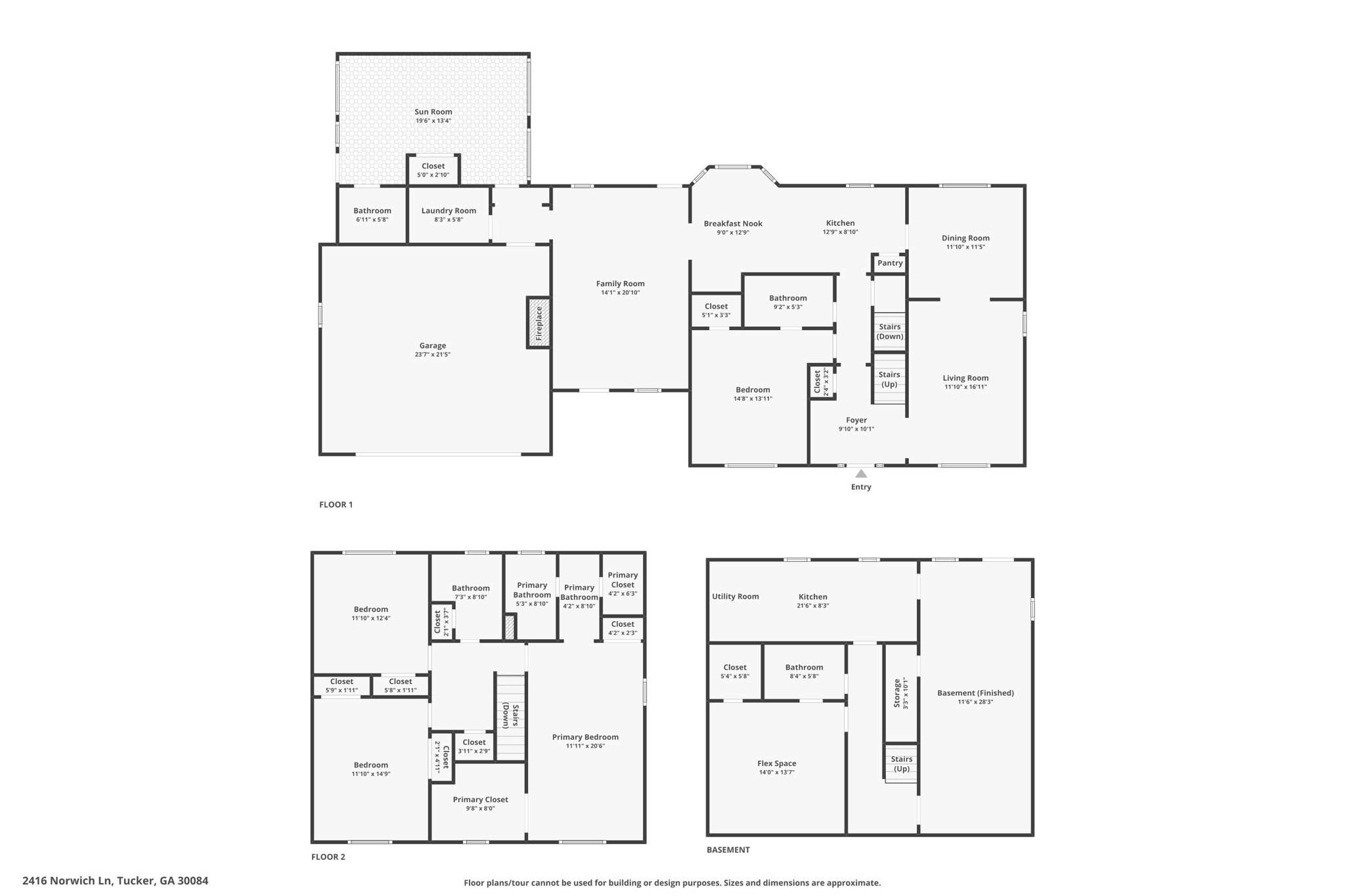 Combined Floorplans