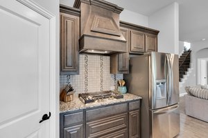 Gas cooking is a nice option inside a dream kitchen