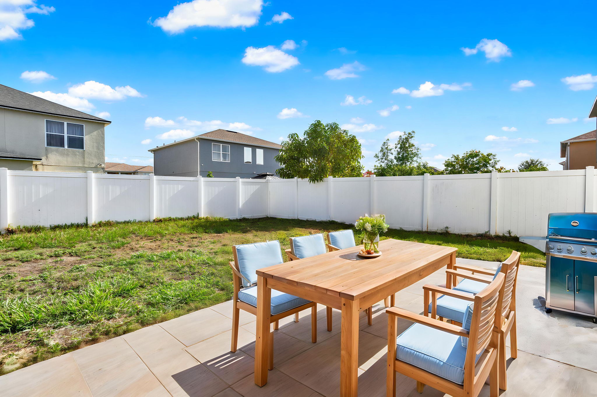 Virtually Staged- Backyard